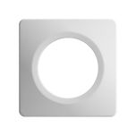 Plaque 1 poste blanche EPURE - Ohmtec - IICSEN