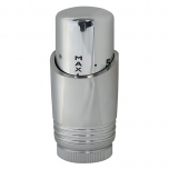 Tête thermostatique design M30x1,5 pour radiateur sèche-serviette - Chromé - Somatherm