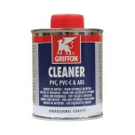 CLEANER 125ml véritable décapant pour PVC rigide, PVC-C en ABS - Griffon France