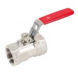 Vanne à sphère INOX monobloc passage réduit Femelle Femelle 1/4" (8/13) - PN40 - Sferaco