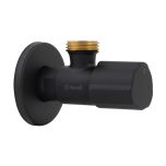 Robinet équerre design - ACS - NOIR MAT - Mâle 1/2" / Mâle 3/8" - Tucai