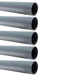 5 Tubes PVC évacuation NF-Me lisse - diamètre 32 mm - 4 mètres - ép. 3,0 mm - Arcanaute