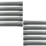 10 Tubes PVC évacuation NF-Me prémanchonné - diamètre 125 mm - 4 mètres - ép. 3,2 mm - Arcanaute