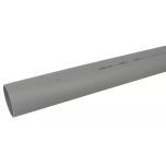 Tube PVC compact non prémanchonné - diamètre 75 mm - 1 mètre - ép. 3 mm - Nicoll