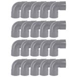 20 raccords PVC 87°30 Femelle/Femelle Ø100 - First Plast
