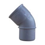 Coude PVC 45° Mâle/Femelle Ø32 - First Plast