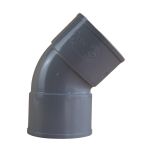 Coude PVC 45° Femelle/Femelle Ø50 - First Plast