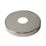 Rosace mono inox chromé STARFIX F1/2" (15/21) - Anquier