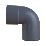 Coude PVC 87°30 Mâle/Femelle Ø75 - First Plast