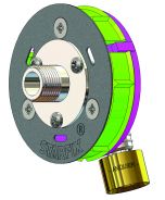Sortie de cloison STARFIX MONO PER à glissement Ø12 - M3/8" (12/17) coudée - Anquier