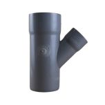 Culotte PVC réduite 45° Mâle Femelle Ø100 x 63 - First Plast