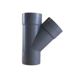 Culotte PVC 45° Mâle Femelle Ø110 - First Plast