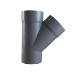 Culotte PVC 45° Mâle Femelle Ø125 - First Plast