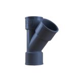 Culotte PVC 45° Mâle Femelle Ø32 - First Plast