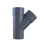 Culotte PVC 45° Mâle Femelle Ø63 - First Plast