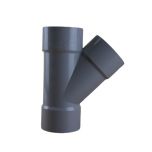 Culotte PVC 45° Femelle Femelle Ø80 - First Plast