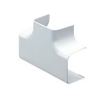 Té de dérivation pour goulotte 125 x 75 mm - blanc - First Plast