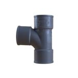 Té pied de biche PVC 87°30 Femelle Femelle Ø32 - First Plast