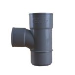 Té pied de biche réduit PVC 87°30 Mâle Femelle Ø50 réduit Femelle Ø40 - First Plast