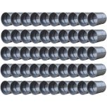 50 manchons d'évacuation Ø50 mm avec butée - First Plast