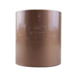 Manchon PVC pour tube de descente Ø80 - aspect cuivre - First Plast