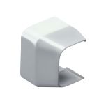 Réduction 125 - 80 mm pour goulotte - blanc - First Plast