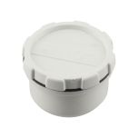 Tampon de visite PVC blanc Mâle NICOLL - Ø32