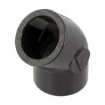 Raccord pression PVC Nicoll - Coude FF 45° Ø25 NF