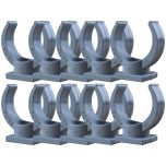 10 colliers lyre pour tube PVC Ø32 - First Plast
