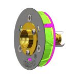 Sortie de cloison STARFIX MONO PER à sertir Ø 16 - Femelle 1/2" (15/21) droit - Anquier
