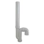 Siphon Vertical Ø40 Machine à Laver avec bouchon dégorgement - Somatherm