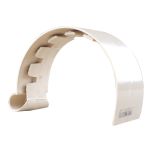 Jonction à coller PVC 25 demi-ronde - Sable - First Plast