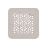 Grille de vidage Mosaic en acier inoxydable pour receveur de douche Terran-N - Beige