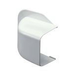 Sortie de mur coudée pour goulotte 125 x 75 mm - blanc - First Plast