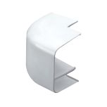 Coude extérieur 90° pour goulotte 125 x 75 mm - blanc - First Plast