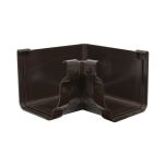 Angle intérieur 90° PVC BEST carré - marron - First Plast