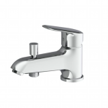 Mitigeur bain-douche ADELE monotrou avec inverseur automatique - Chromé - NF - Roca A5A0587C00