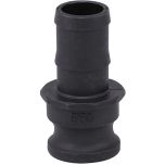 Adaptateur cannelé E - raccord rapide à cames polypropylène - 1/2" (15/21) - Sferaco