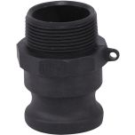 Adaptateur mâle F - raccord rapide à cames polypropylène - 1" (26/34) - Sferaco