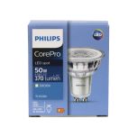 Philips CorePro LEDspot - 4.6-50W 370lm 830 GU10 36D