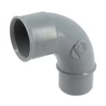 Coude PVC évacuation Ø32 Mâle Femelle 87°30 - Nicoll