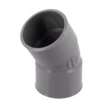 Coude PVC évacuation Ø40 Femelle Femelle 30° - Nicoll