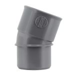 Coude PVC évacuation Ø40 Mâle Femelle 20° - Nicoll