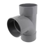 Culotte PVC évacuation Ø100 Femelle Femelle 87°30 - Nicoll