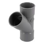 Culotte PVC évacuation Ø40 Femelle Femelle 45° - Nicoll