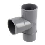 Culotte PVC évacuation Ø40 Mâle Femelle 87°30 - Nicoll