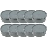 10 tampons de visite de visite PVC mâle Ø50 - Nicoll