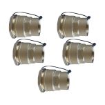 Lot de 5 Manchons laiton droit PEHD Ø25 Femelle 3/4" (20/27) - ACS 16 Bars - Arco