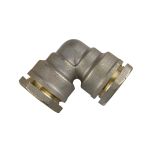 Manchon coudé laiton PEHD Ø20 - ACS 16 Bar - Arco