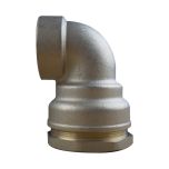 Coude laiton PEHD Ø50 Femelle 1-1/2" (40/49) -  ACS 16 Bar - Arco